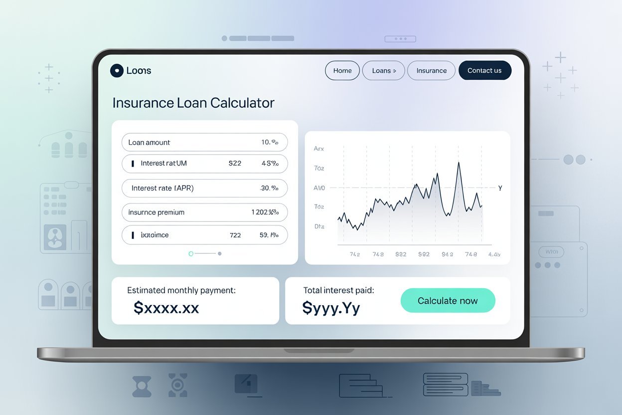 Insurance Loan Calculator | Best Tool 2025