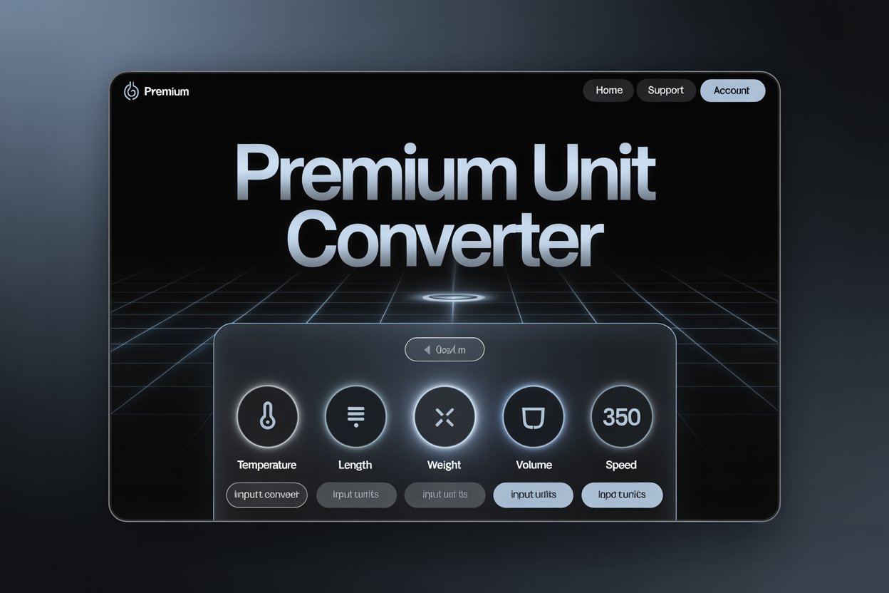 Premium Unit Converter | Best Tool 2025