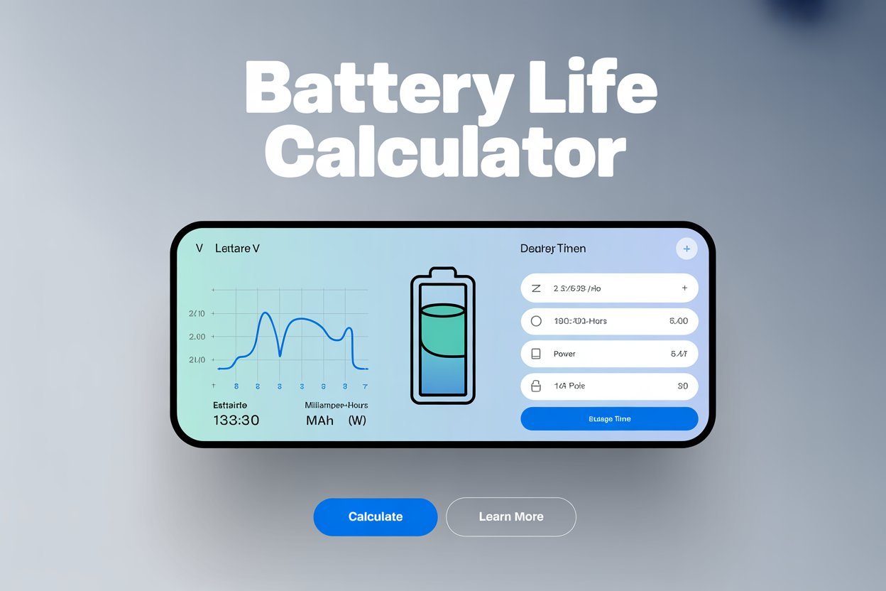 Battery Life Calculator | Best Tool 2025