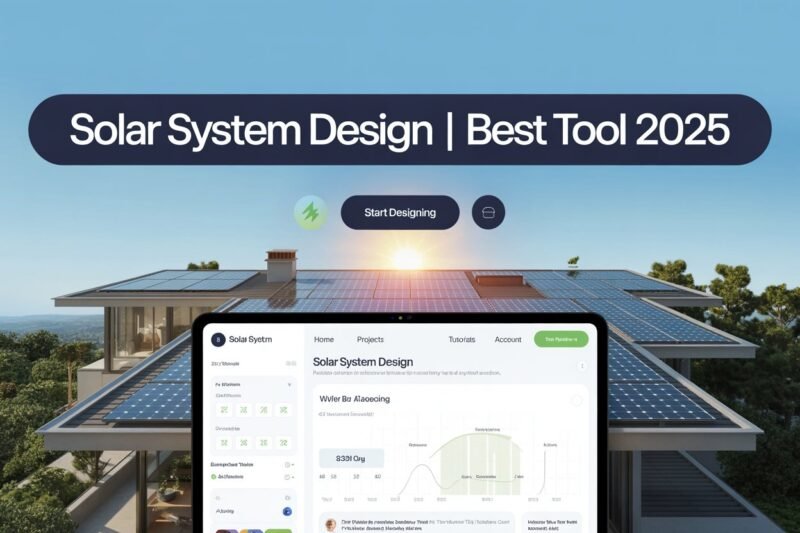 Solar System Design | Best Tool 2025