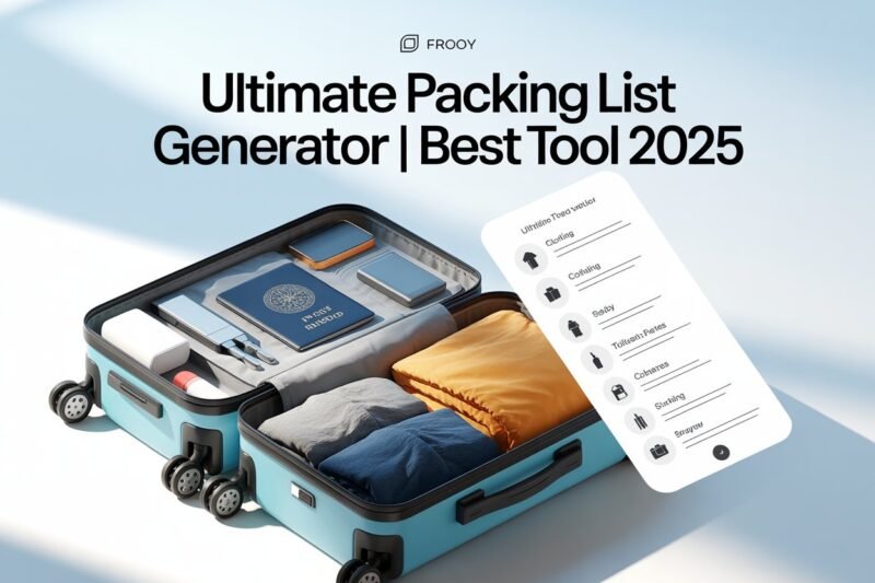  Ultimate Packing List Generator | Best Tool 2025
