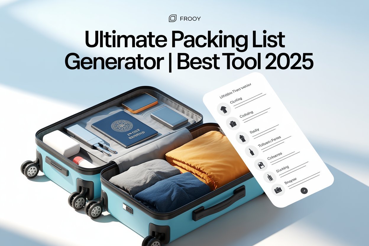  Ultimate Packing List Generator Best Tool 2025