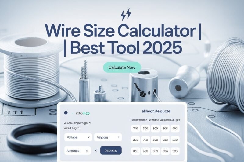 Wire Size Calculator | Best Tool 2025