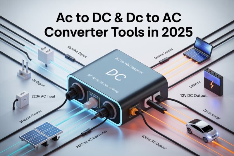 AC to DC Converter & DC to AC Converter | Best Tool 2025