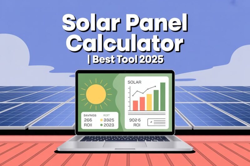 Solar Panel Calculator | Best Tool 2025