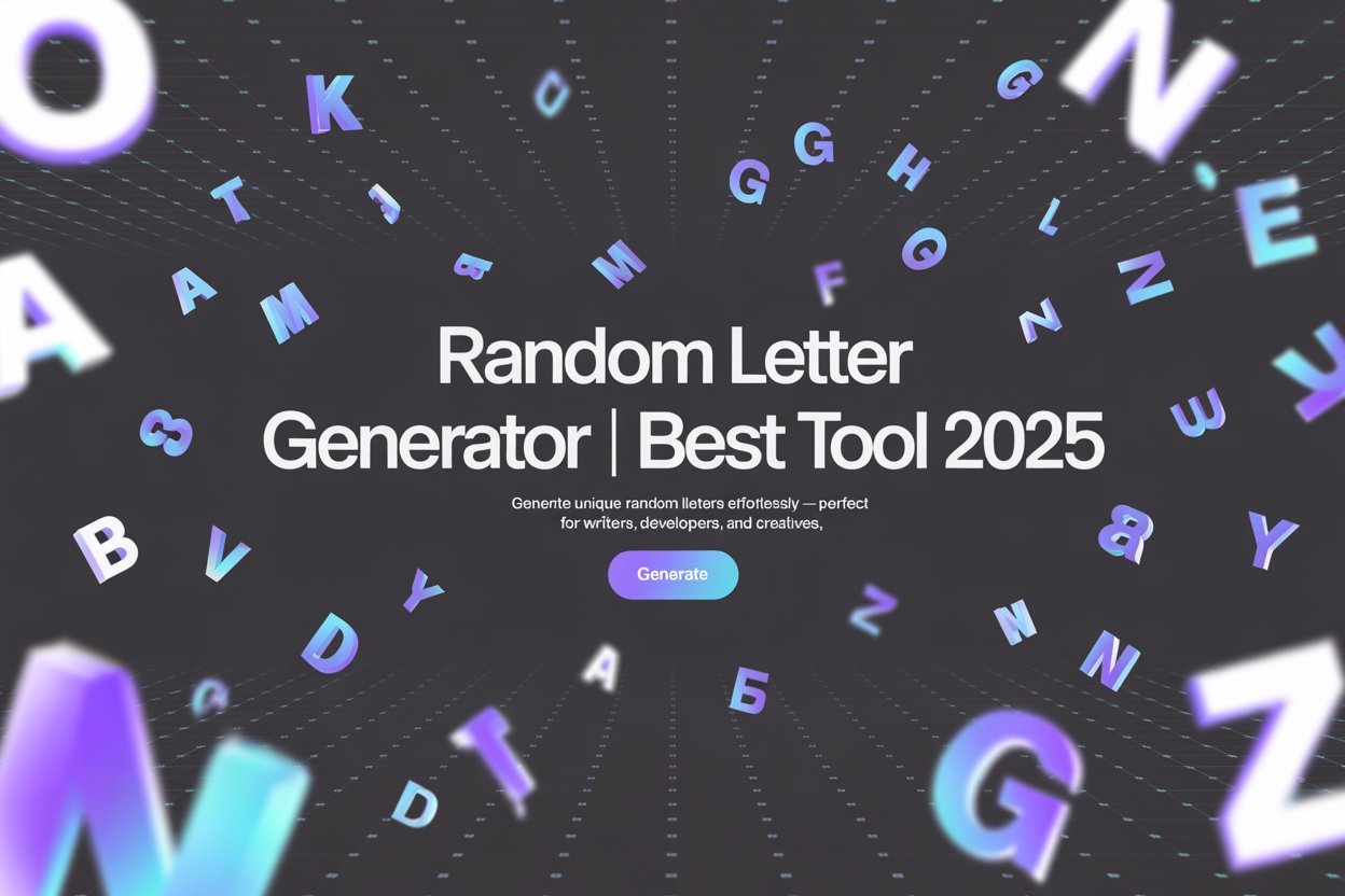 Random Letter Generator