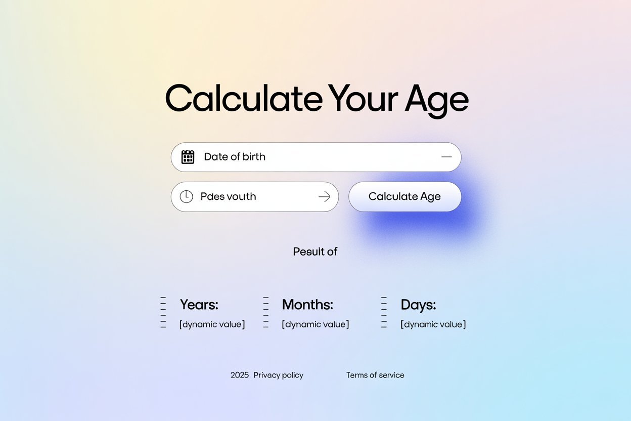 Chronological Age Calculator