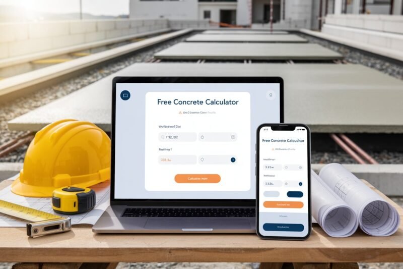 Free Concrete Calculator | Best Tool 2025