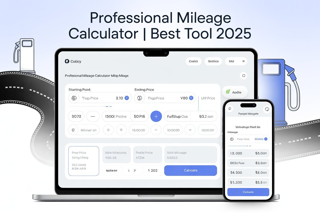Professional Mileage Calculator