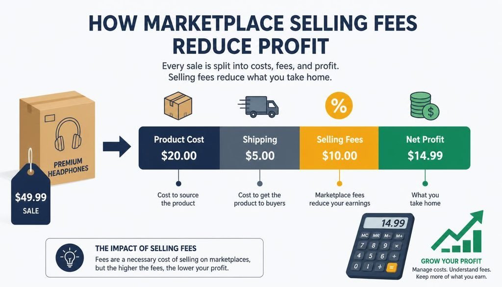 ecommerce selling fees calculator