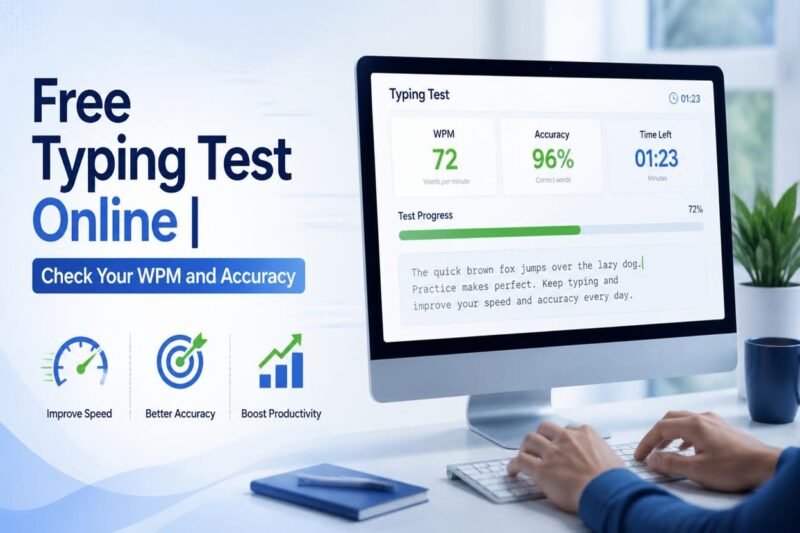 Free Typing Test Online | Check Your WPM and Accuracy 2026