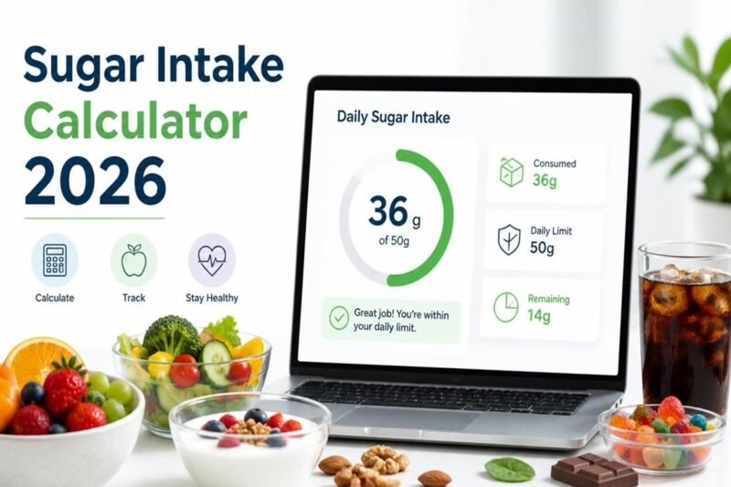 Sugar Intake Calculator | Best Tool 2026