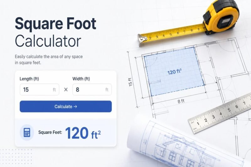 Square Foot Calculator | Best Tool 2026