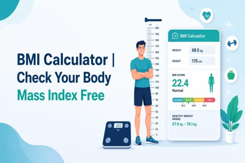 BMI Calculator | Check Your Body Mass Index Free 2026